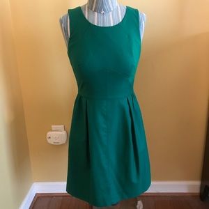 Green J Crew Dress